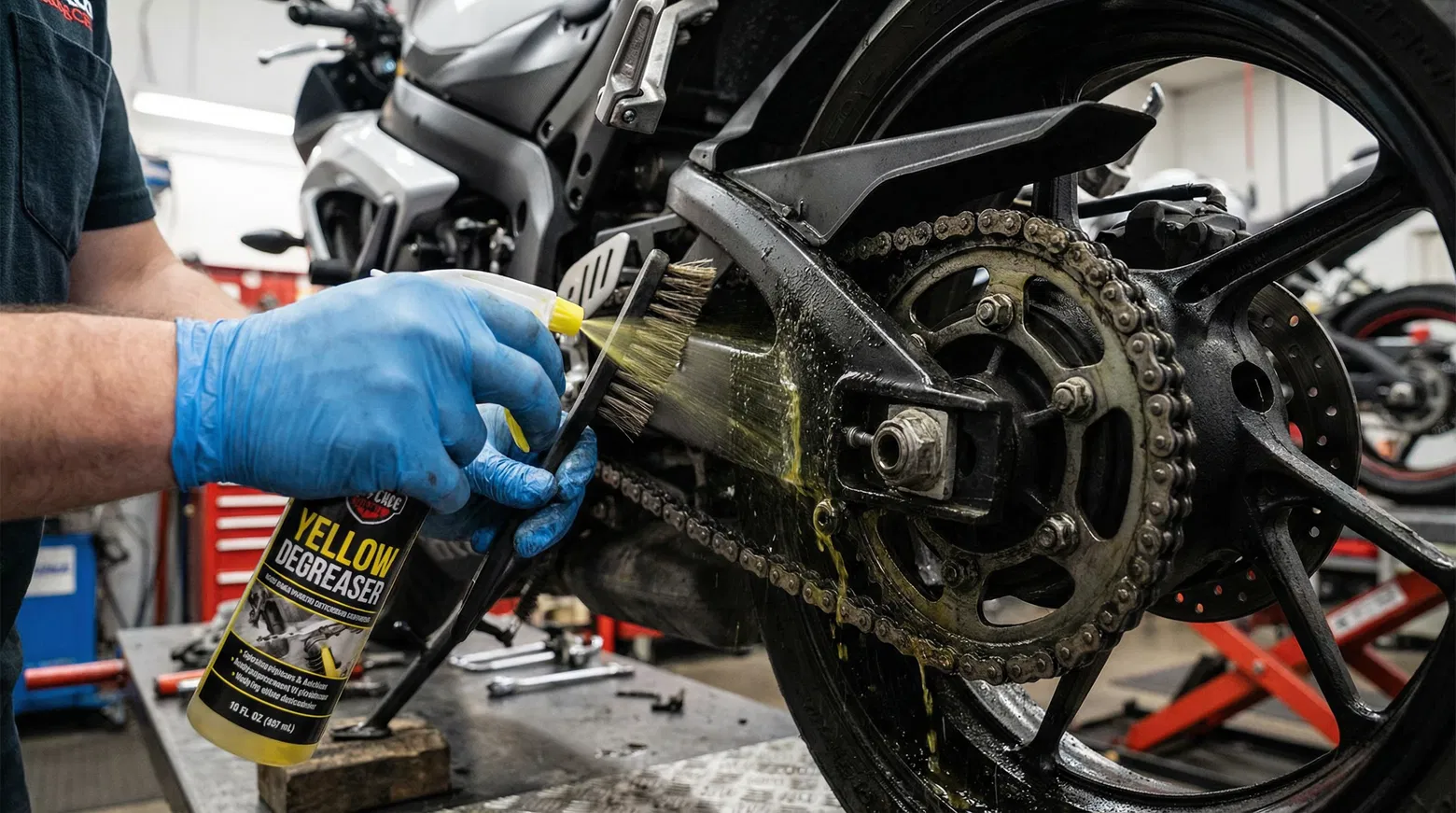 Restauración de Moto